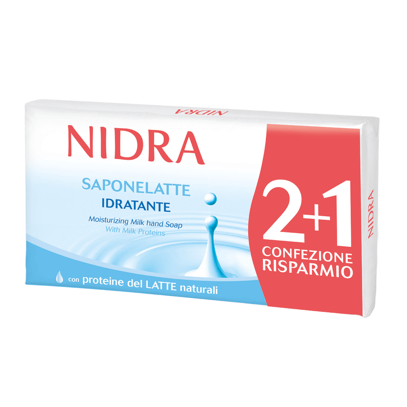 Твердое мыло с молочными протеинами 3*90гр - NIDRA